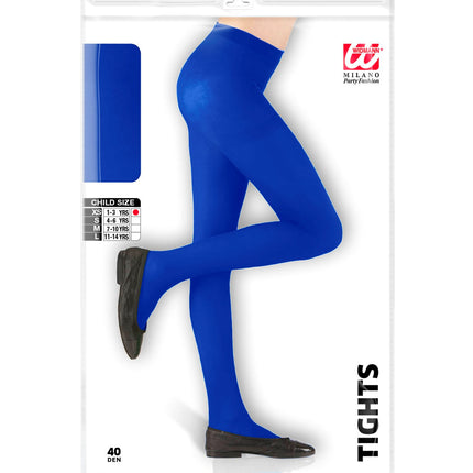 e-carnavalskleding-SYK Kinderpanty blauw