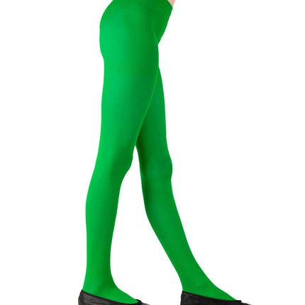 e-carnavalskleding-SYK Kinderpanty paars groen