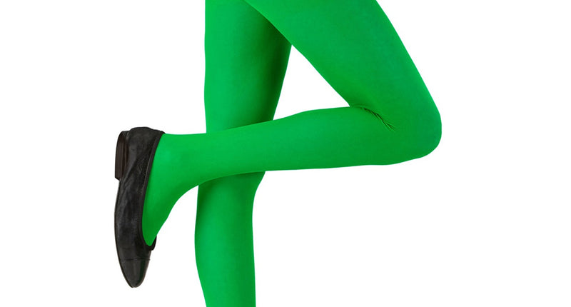 e-carnavalskleding-SYK Kinderpanty paars groen