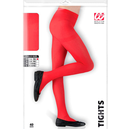 e-carnavalskleding-SYK Kinderpanty rood