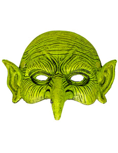 e-carnavalskleding-SYK Kinloos masker heks groen