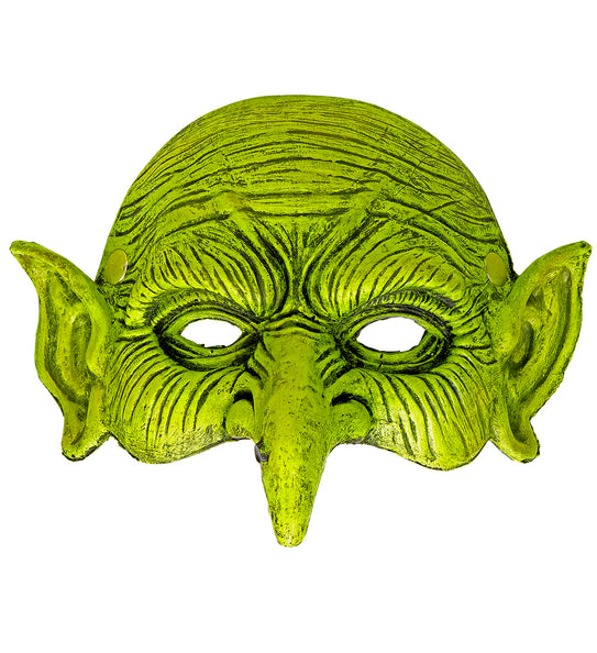 e-carnavalskleding-SYK Kinloos masker heks groen