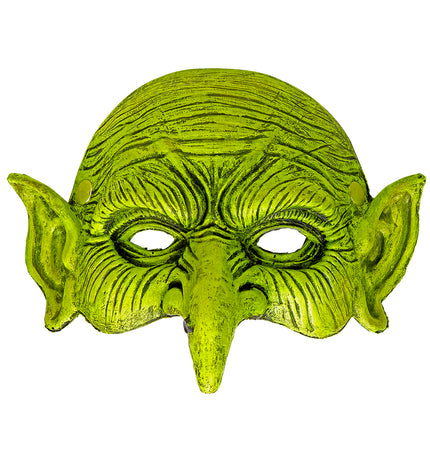 e-carnavalskleding-SYK Kinloos masker heks groen