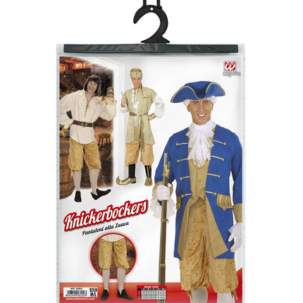 e-carnavalskleding-SYK Kniebroek Henri in beige