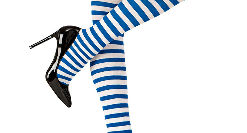 e-carnavalskleding-SYK Kniekousen blauw wit gestreept
