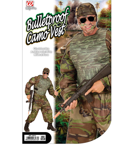 e-carnavalskleding-SYK Kogelwerend vest camouflage