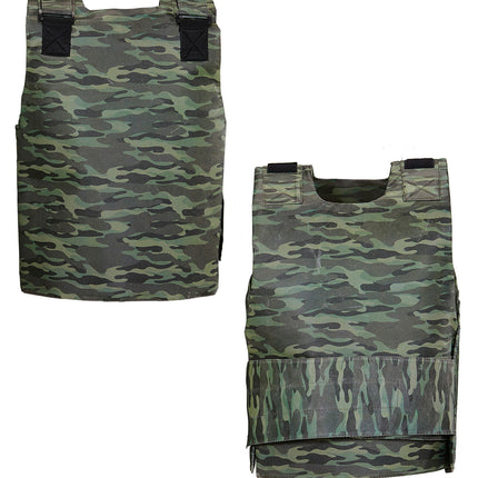e-carnavalskleding-SYK Kogelwerend vest camouflage kind
