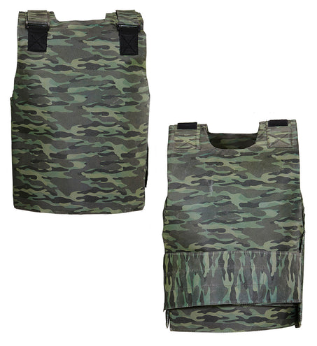 e-carnavalskleding-SYK Kogelwerend vest camouflage kind