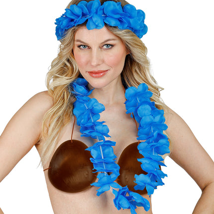 e-carnavalskleding-SYK Kokosnoot BH hawaii plastic