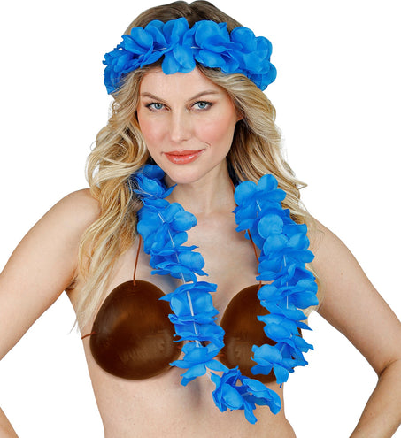 e-carnavalskleding-SYK Kokosnoot BH hawaii plastic