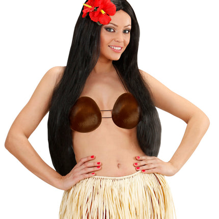 e-carnavalskleding-SYK Kokosnoot BH hawaii plastic
