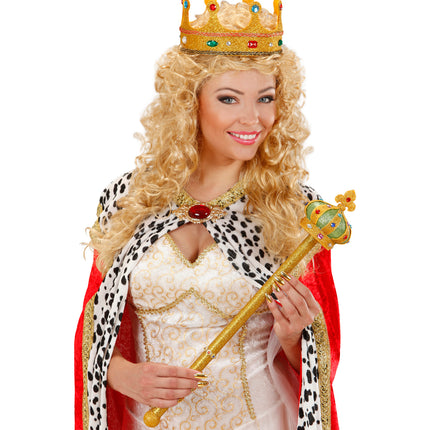 e-carnavalskleding-SYK Koning scepter stok koningin Bella