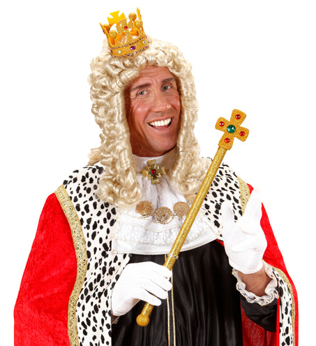e-carnavalskleding-SYK Koning staf scepter Bolo