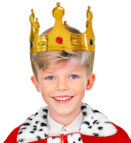 e-carnavalskleding-SYK Koningskroon deluxe kind