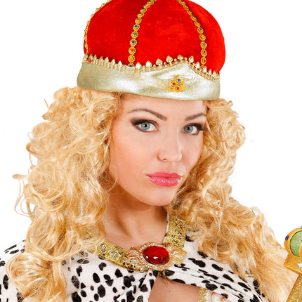 e-carnavalskleding-SYK Koningskroon stof