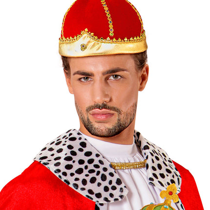 e-carnavalskleding-SYK Koningskroon stof