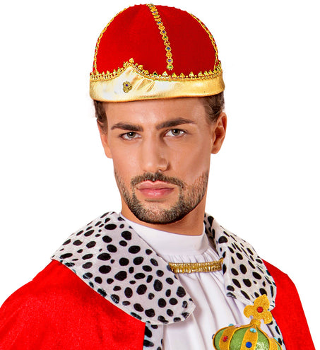e-carnavalskleding-SYK Koningskroon stof