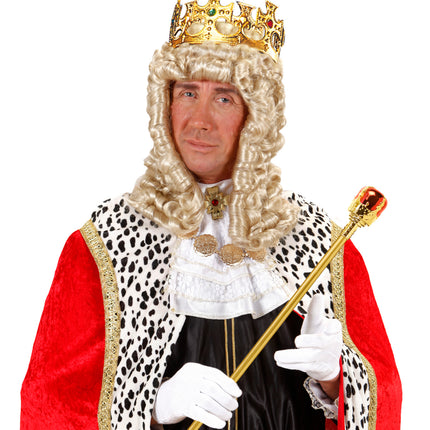 e-carnavalskleding-SYK Kroon koning met gemstenen