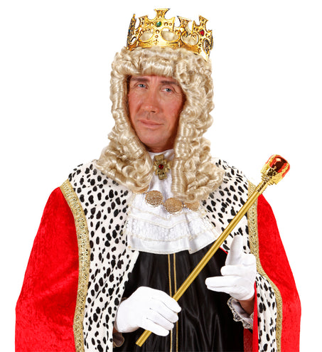 e-carnavalskleding-SYK Kroon koning met gemstenen