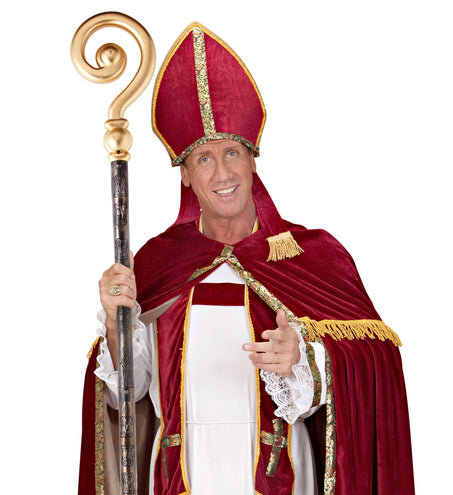 e-carnavalskleding-SYK Krul van Sinterklaas staf
