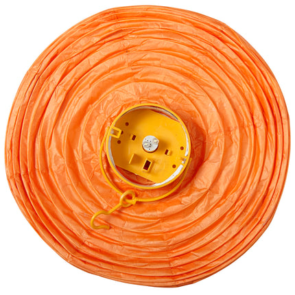 e-carnavalskleding-SYK Lampion Met Licht 30Cm Oranje