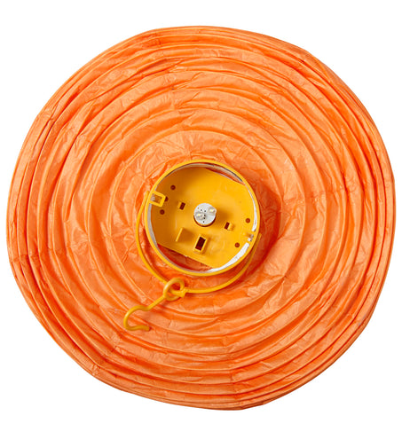 e-carnavalskleding-SYK Lampion Met Licht 30Cm Oranje