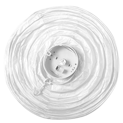 e-carnavalskleding-SYK Lampion Met Licht 30Cm Wit