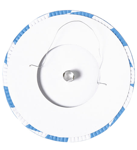 e-carnavalskleding-SYK Lampion Wit/Blauw Bv