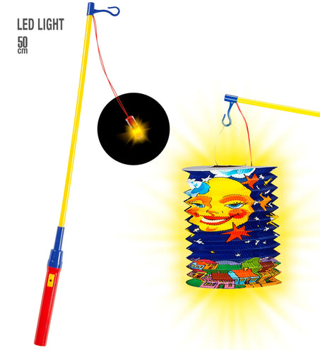e-carnavalskleding-SYK Lampionnen stokje en lichtje