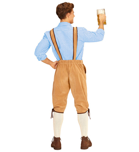 e-carnavalskleding-SYK Lederhose Beiers beige