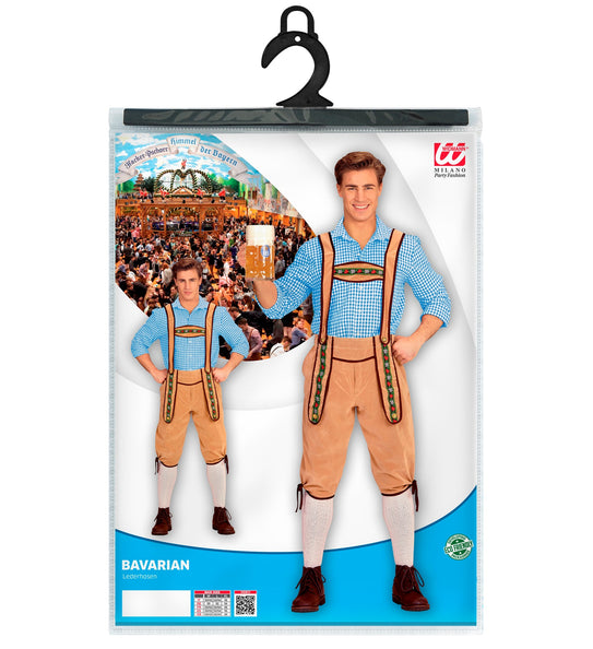 e-carnavalskleding-SYK Lederhose Beiers beige