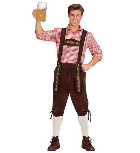 e-carnavalskleding-SYK Lederhose Beiers bruin