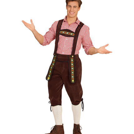 e-carnavalskleding-SYK Lederhose Beiers bruin