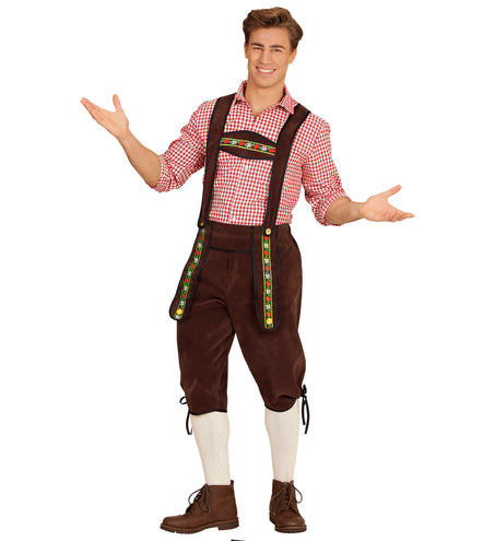 e-carnavalskleding-SYK Lederhose Beiers bruin