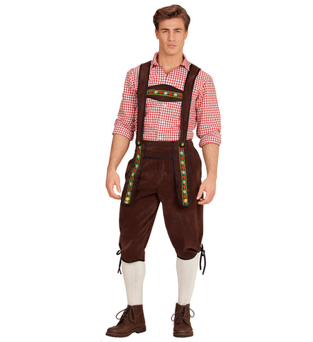 e-carnavalskleding-SYK Lederhose Beiers bruin