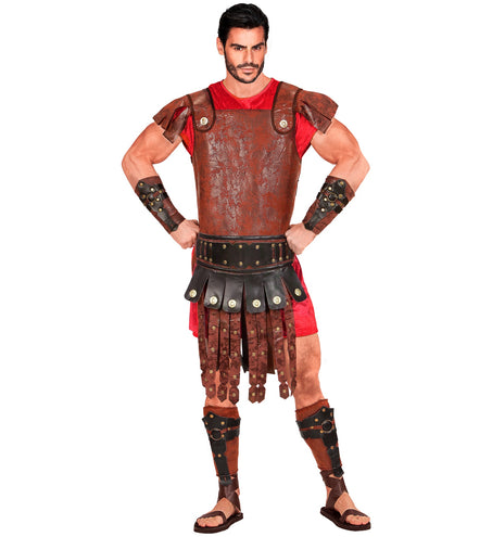 e-carnavalskleding-SYK Lederlook beenbedekking romein