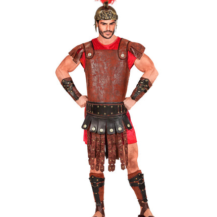 e-carnavalskleding-SYK Lederlook beenbedekking romein