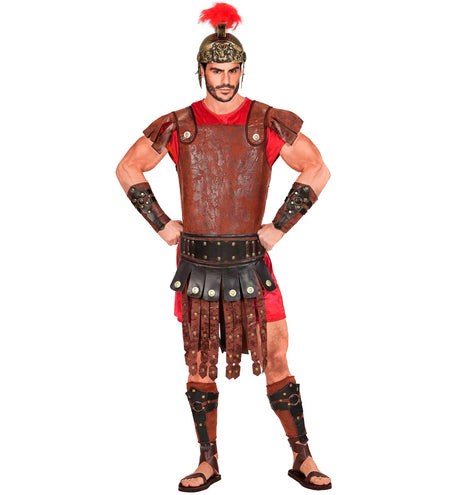 e-carnavalskleding-SYK Lederlook beenbedekking romein