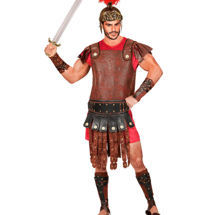 e-carnavalskleding-SYK Lederlook beenbedekking romein