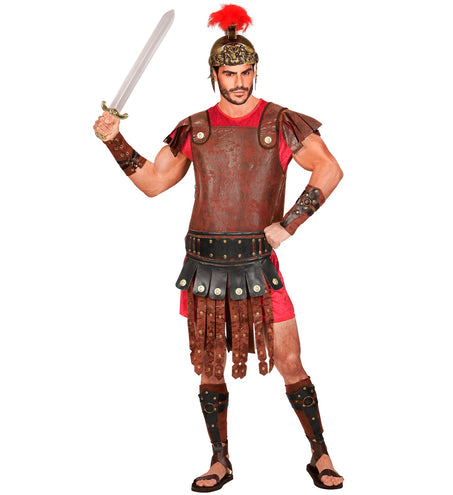 e-carnavalskleding-SYK Lederlook beenbedekking romein