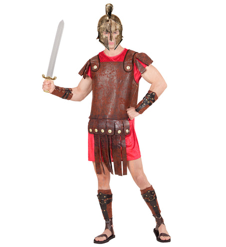 e-carnavalskleding-SYK Lederlook beenbedekking romein