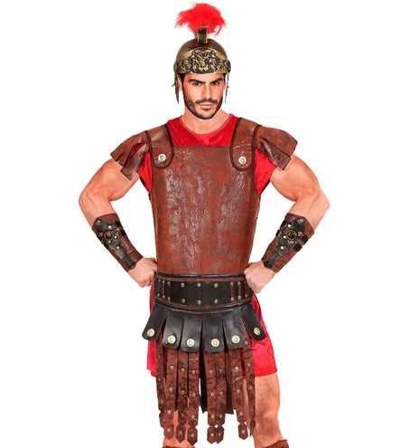 e-carnavalskleding-SYK Lederlook riem gladiator romeins