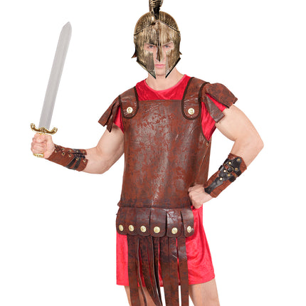 e-carnavalskleding-SYK Lederlook schild romeinse Gladiator