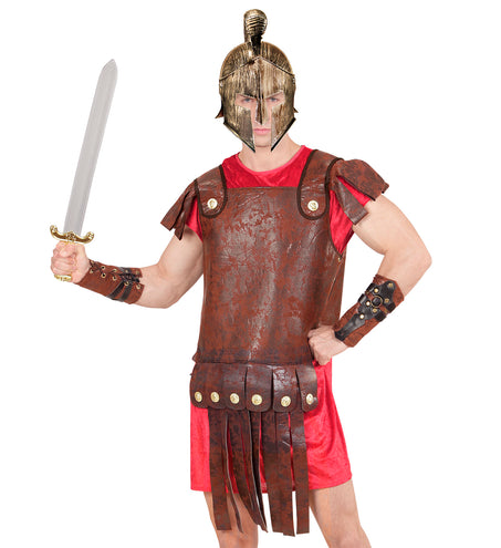 e-carnavalskleding-SYK Lederlook schild romeinse Gladiator