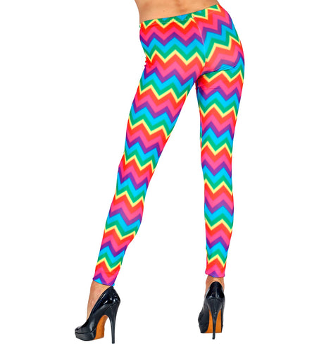 e-carnavalskleding-SYK Legging regenboog kleuren