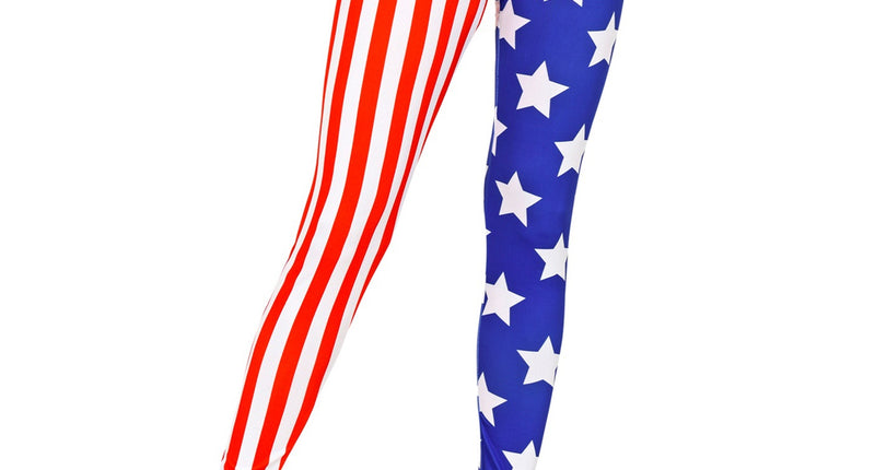 e-carnavalskleding-SYK Legging USA Amerikaanse vlag