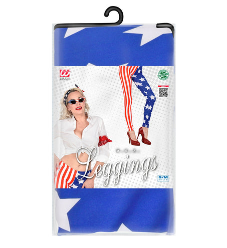 e-carnavalskleding-SYK Legging USA Amerikaanse vlag