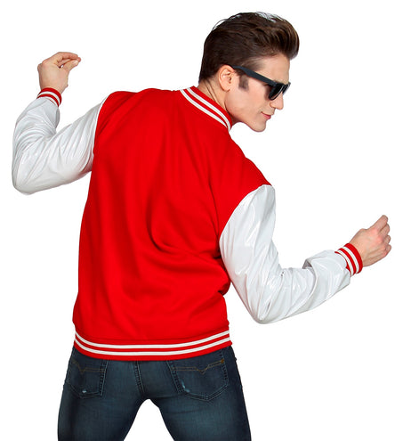 e-carnavalskleding-SYK Leuke college jas John T volwassenen