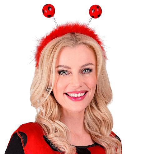 e-carnavalskleding-SYK Lieveheersbeestje boppers diadeem