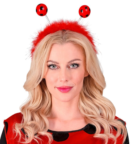e-carnavalskleding-SYK Lieveheersbeestje boppers diadeem